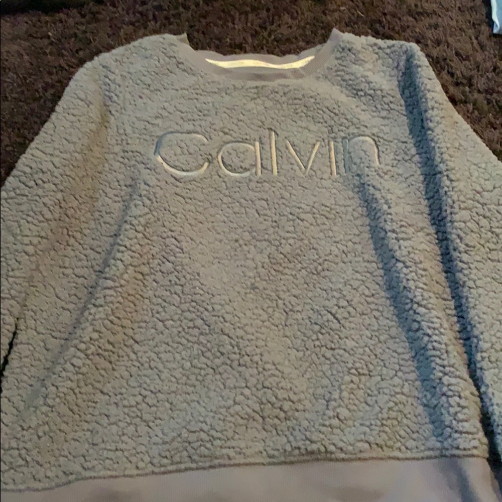 Fuzzy sweater